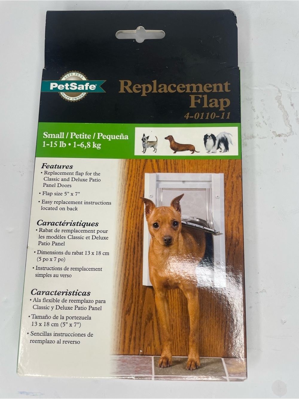 PetSafe Pet Door Replacement Flap Small Animal Invisible Fence NEW 4-0110-11